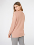 Pull en coton, viscose et soie image number 1
