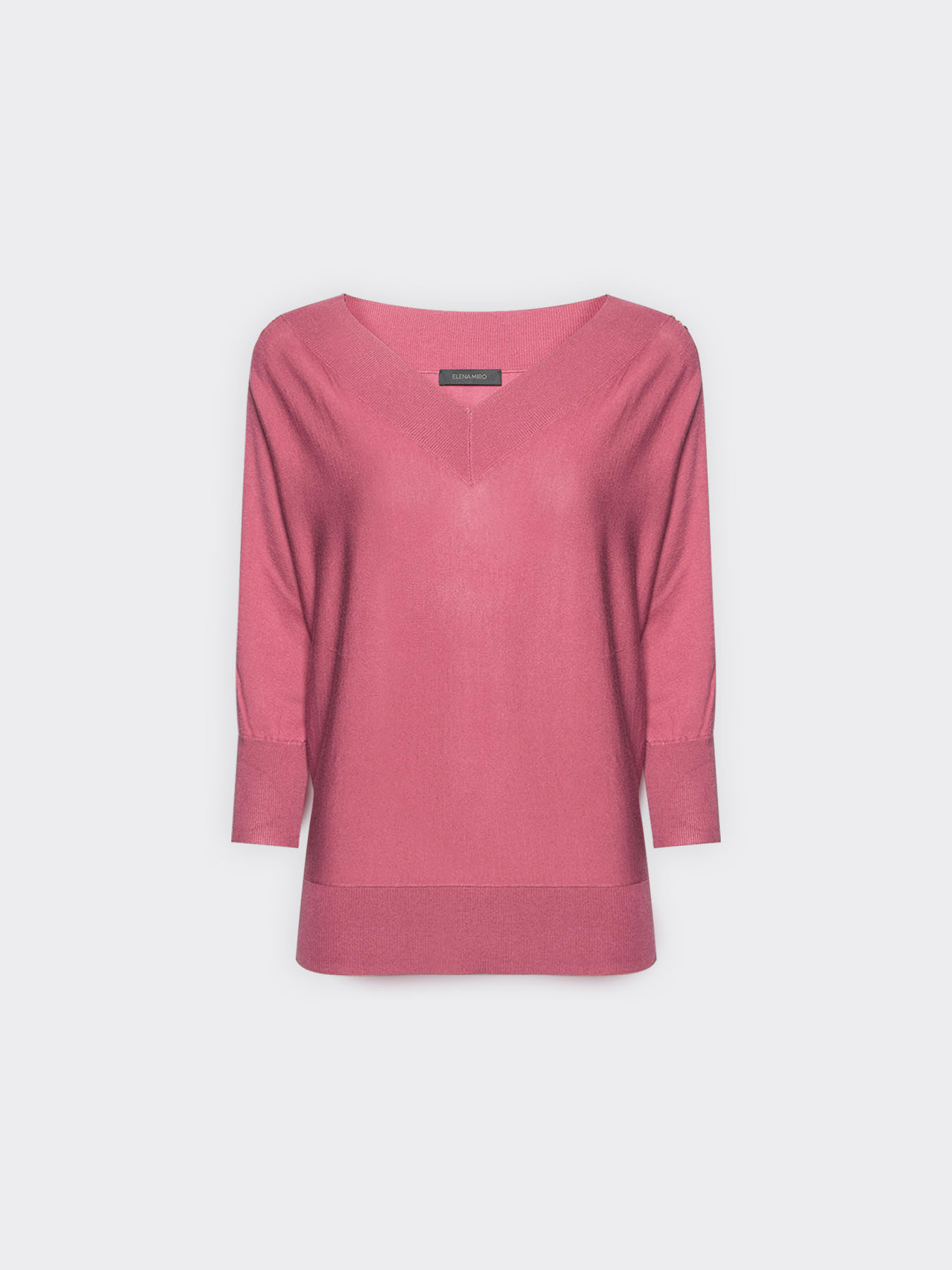 Sweater with studs on the sleeves image number 4