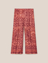 Printed beach trousers image number 5