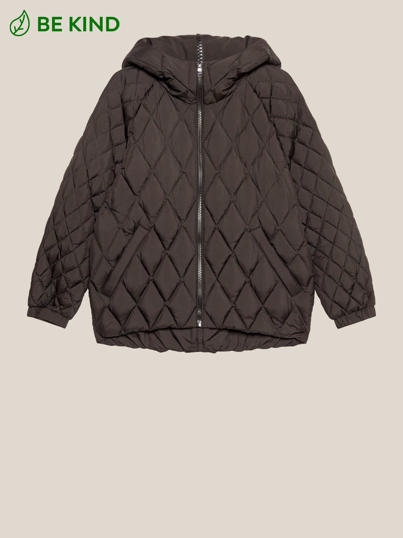 Doudoune &agrave; capuche large image number 4