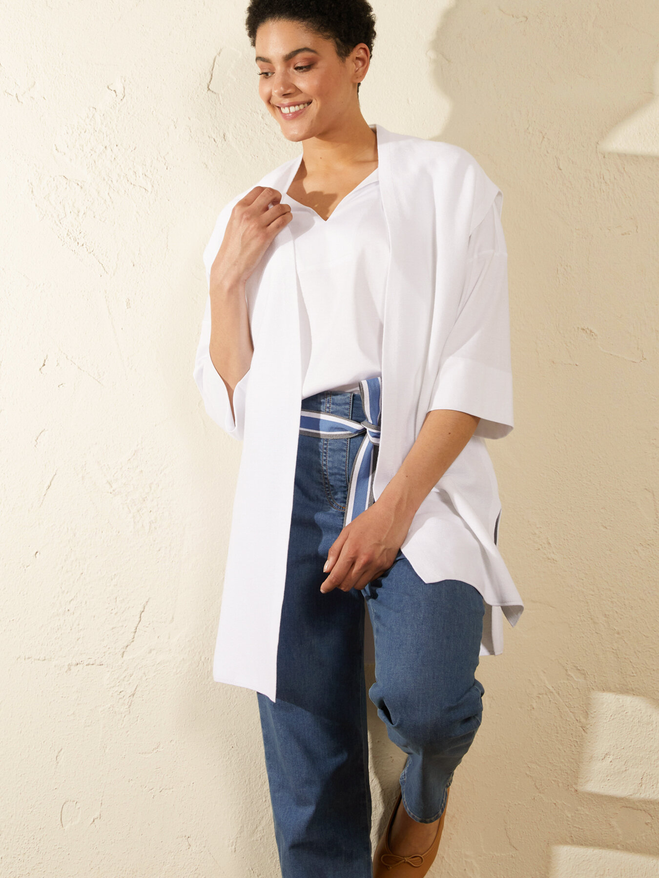 COLETE DE ALGOD&Atilde;O PURO image number 2