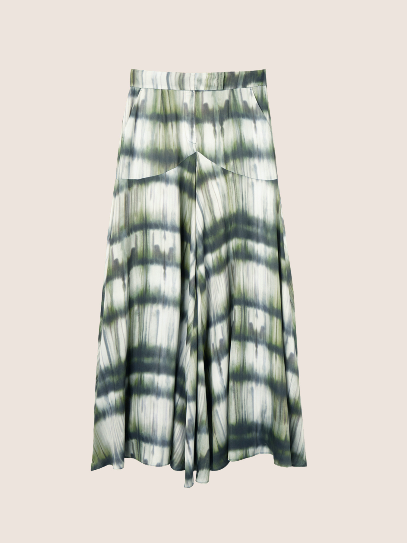 Wide printed trousers Lisa Von Tang for Elena Miro image number 4