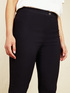 POWER STRETCH CANVAS KICK FLARE TROUSERS image number 4