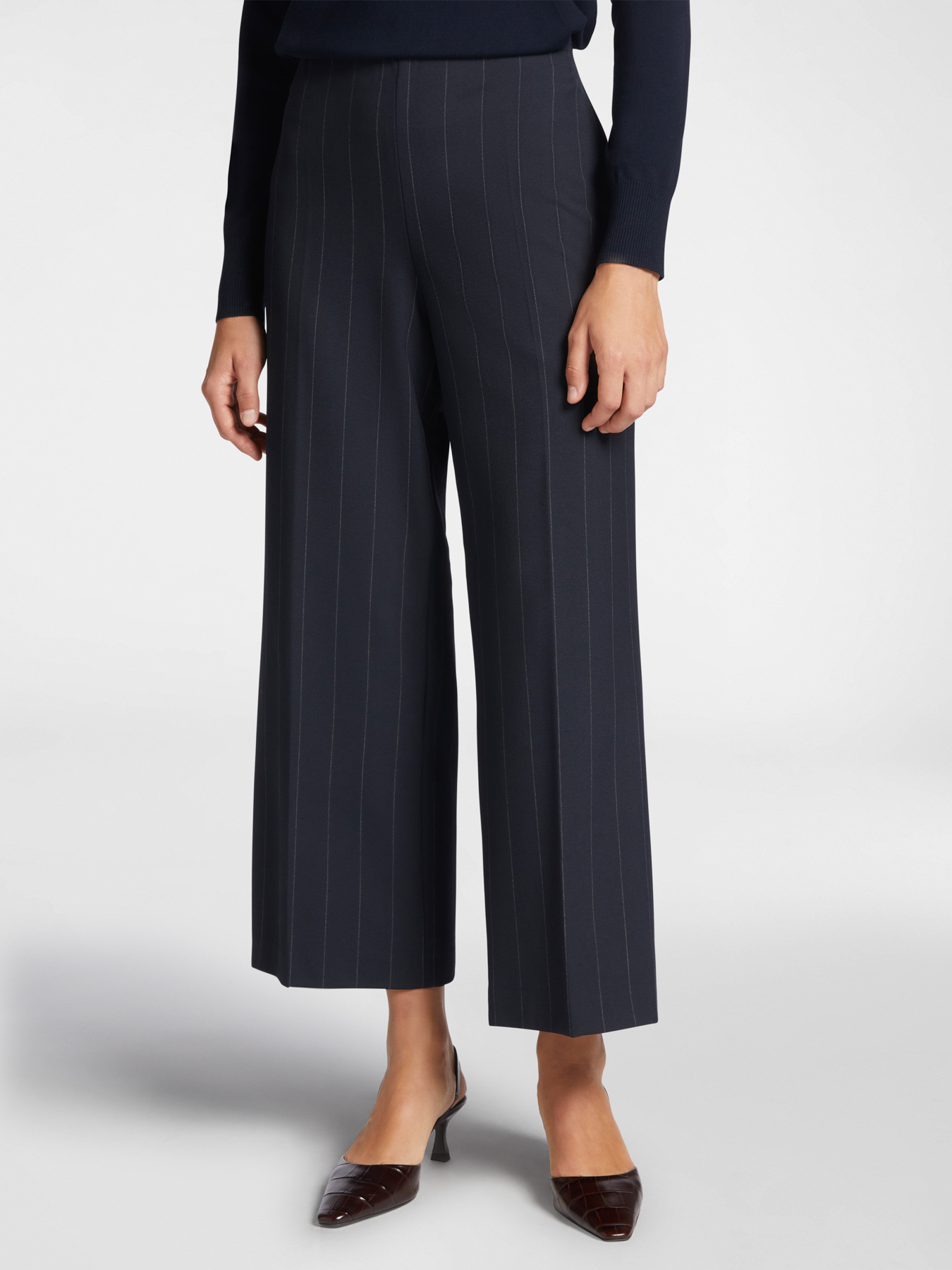 Pinstriped trousers image number 2
