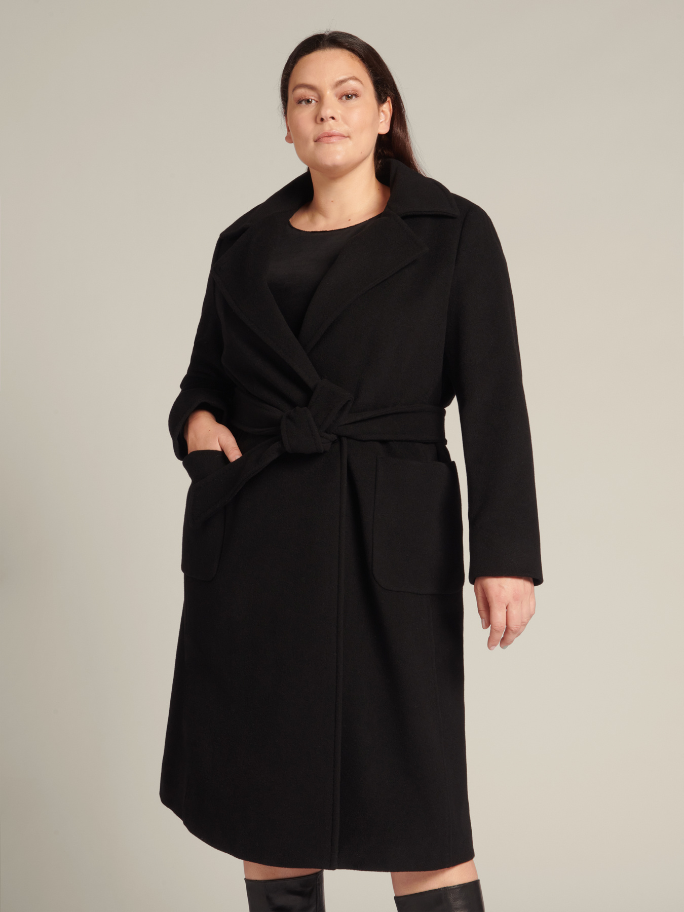 Casaco com cinto image number 5