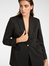 Blazer in pinstripe fabric image number 0