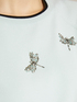 Puxar com bordado de libélula em viscose ECOVERO™ image number 3