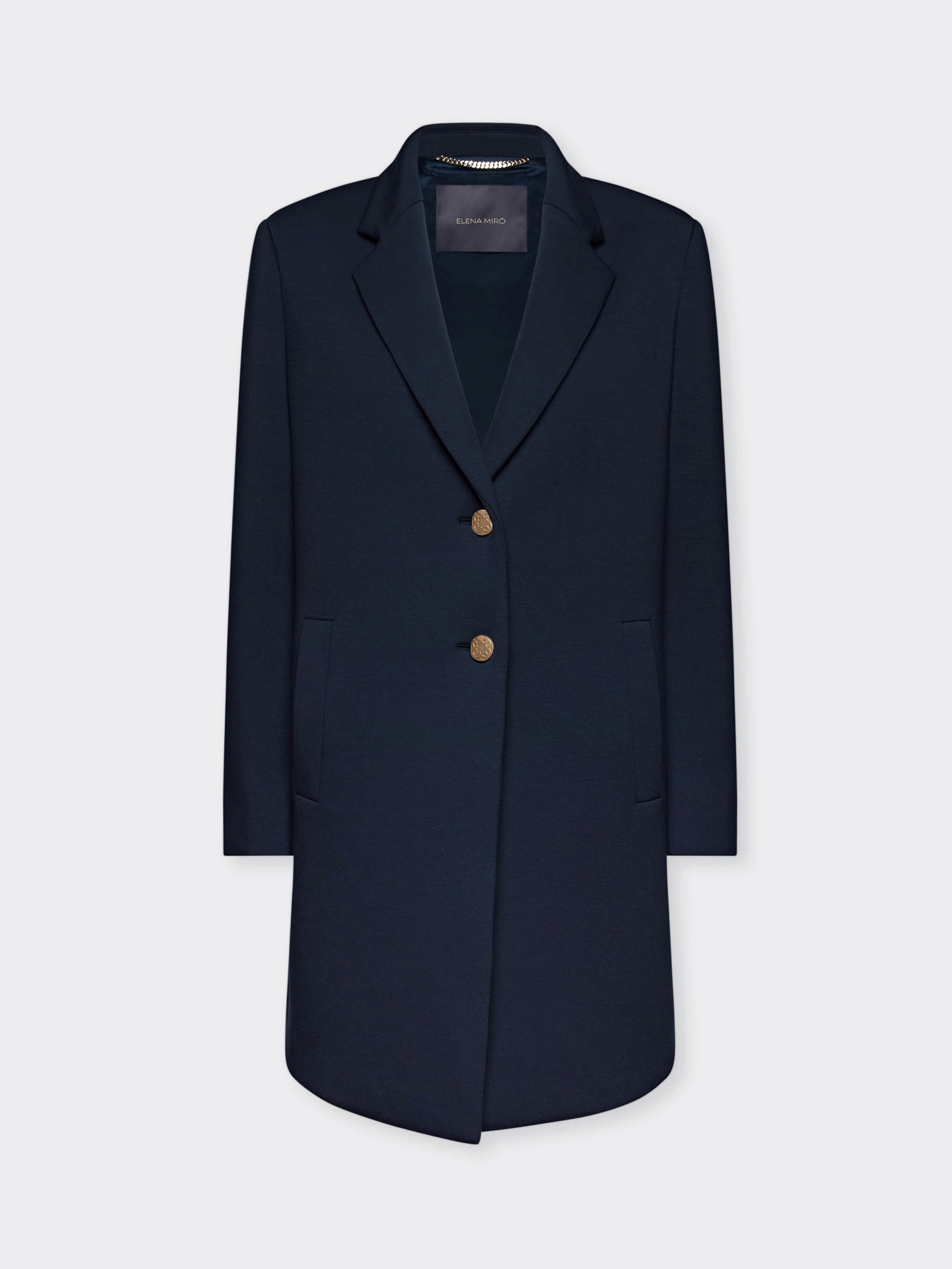 Scuba fabric coat image number 4