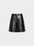 Leather Bermuda Shorts image number 4