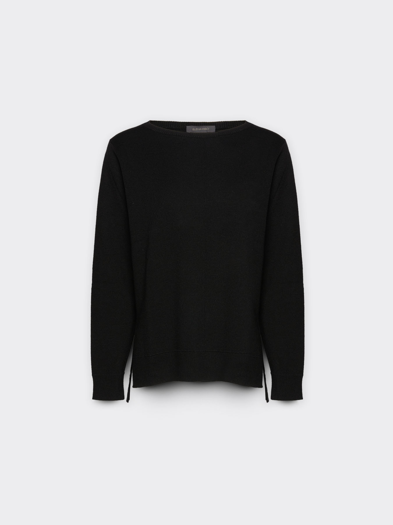 Maglia girocollo dalla linea dritta image number 4