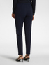 Pantaloni slim fit in punto Milano image number 1