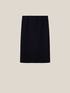 Stretch technical fabric skirt image number 5