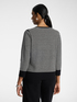 Gestreifter Strickpullover aus Viskosemischung image number 1