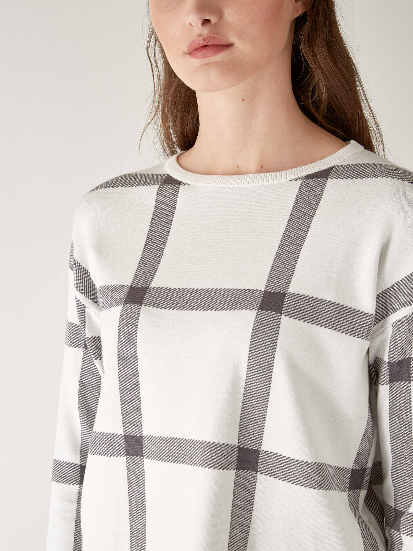 KARIERTER PULLOVER image number 3