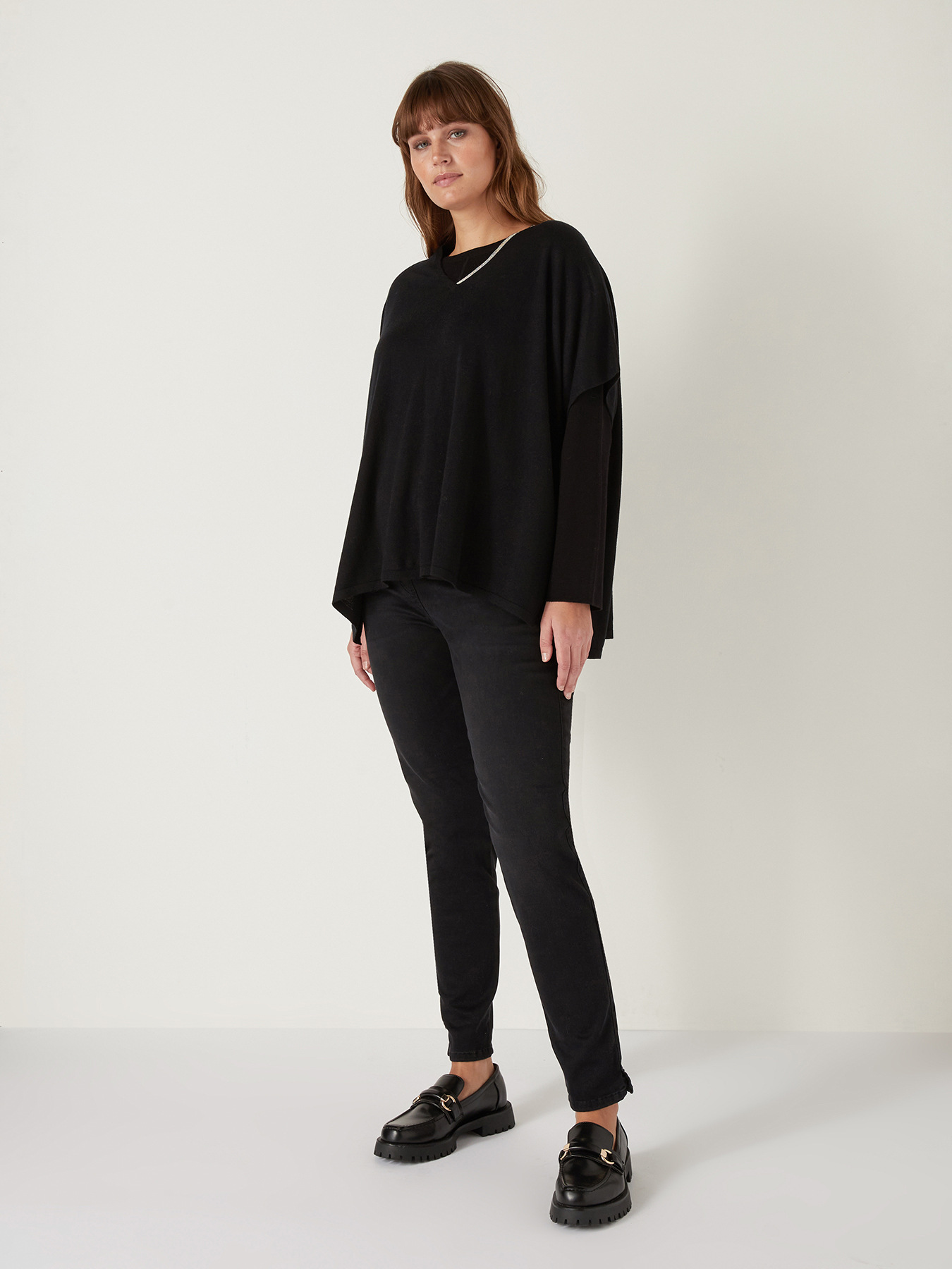 WOOL AND VISCOSE CAPE image number 0