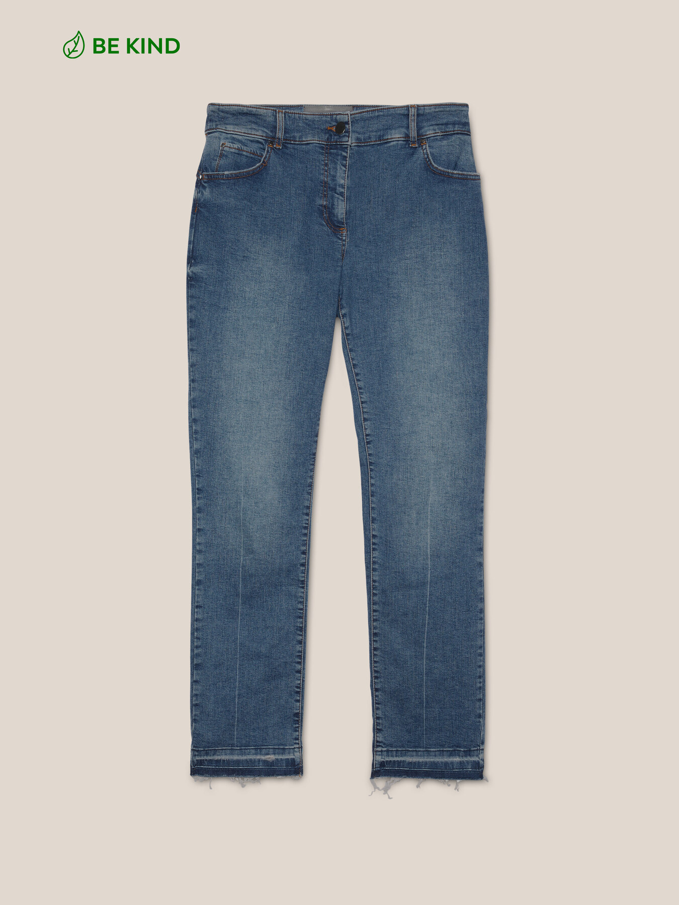 Vaqueros regular azul claro image number 5