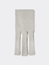 Knit scarf with long fringes image number 1