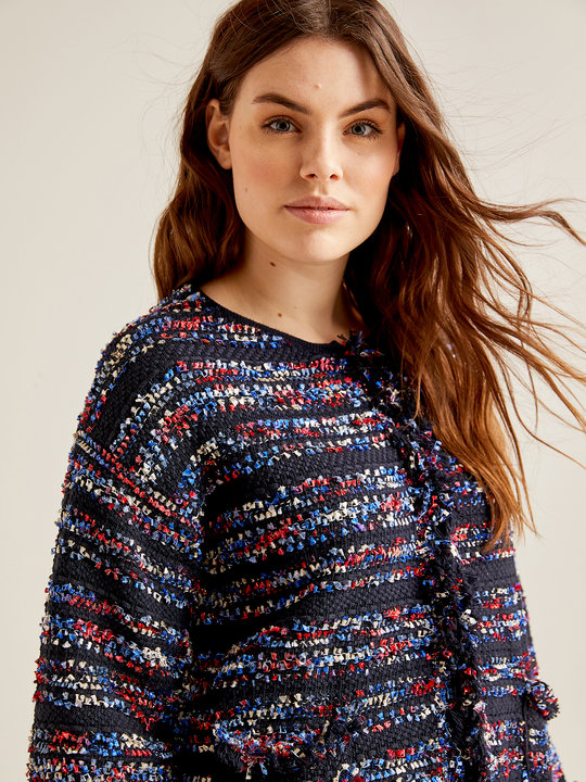 Elenamiro: Pattern cardigan Blue_1