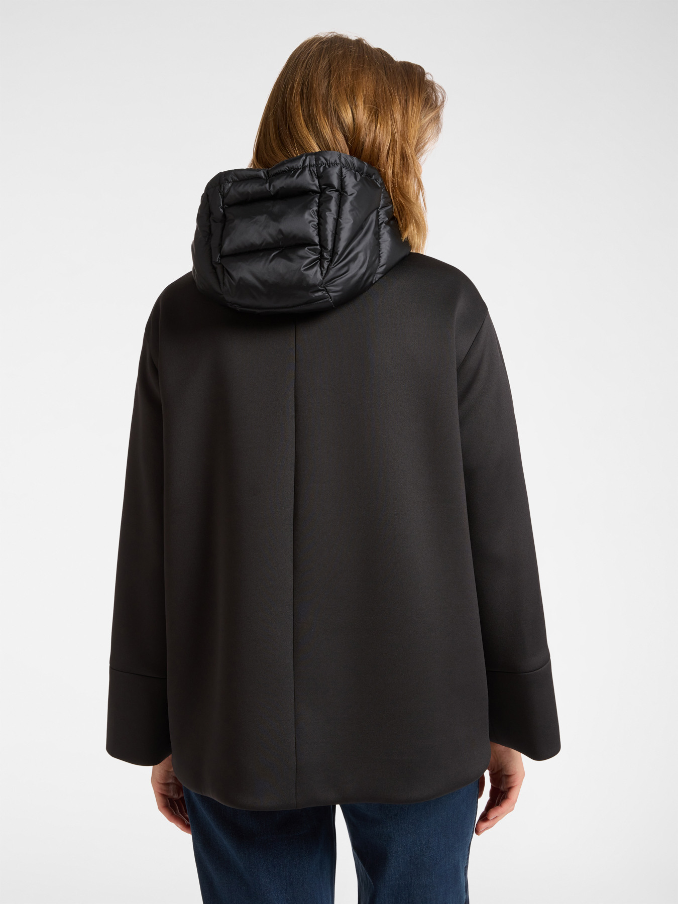 Scuba fabric coat image number 1