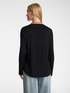 T-shirt bimaterial estampada misto viscose image number 1