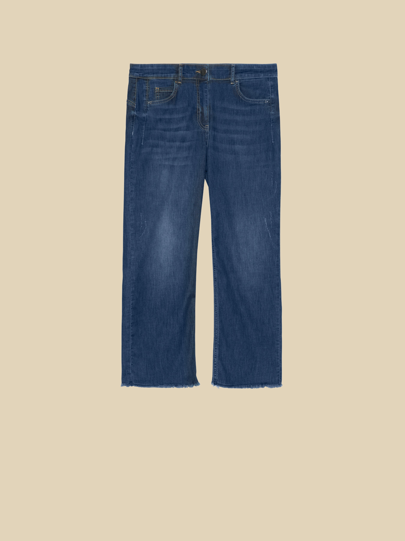 VAQUEROS CROPPED, TEJIDO VAQUERO 6,75 OZ image number 4