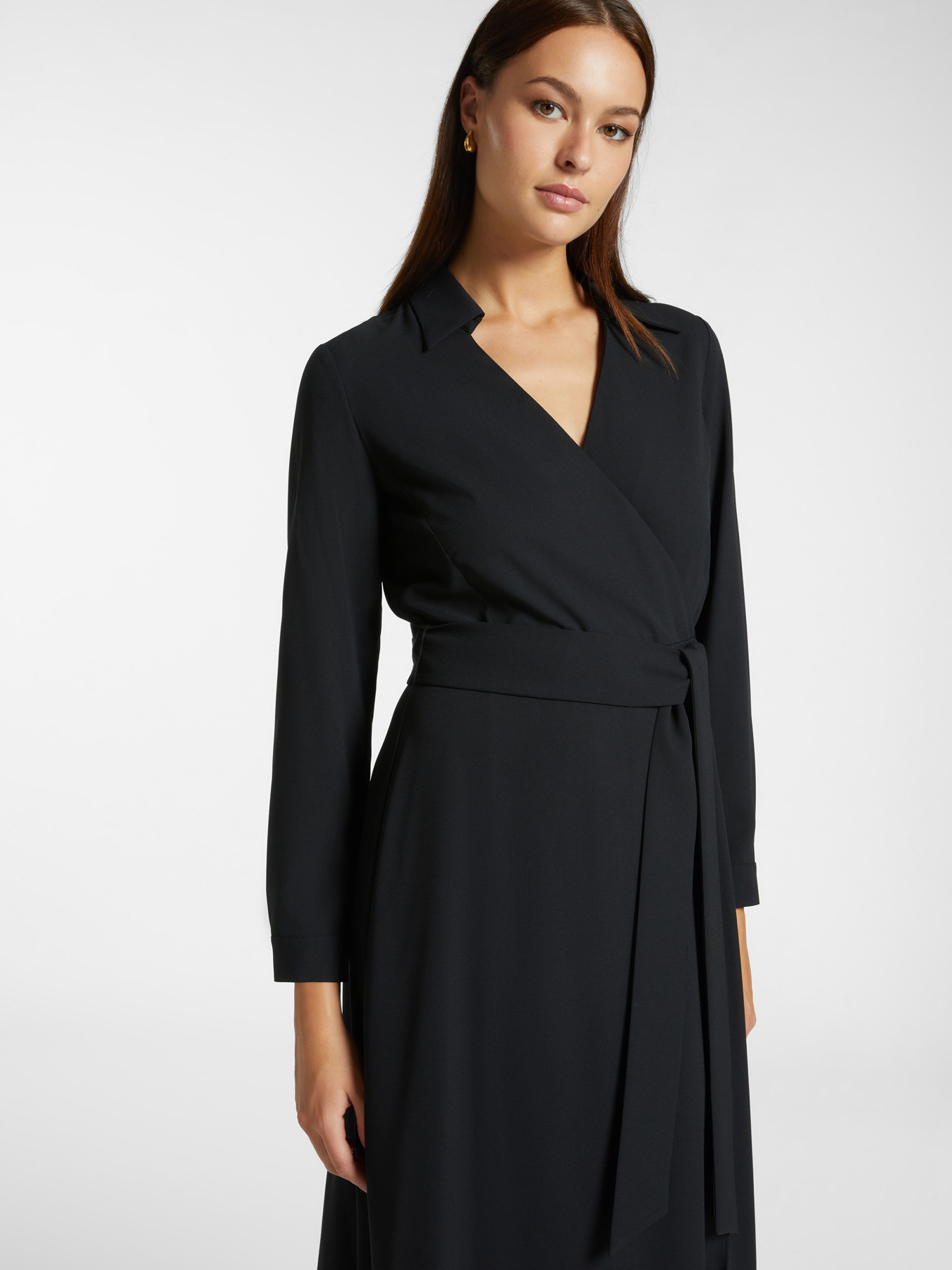 Robe portefeuille avec ceinture image number 3