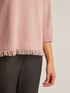 Woollen sweater with fringes image number 3