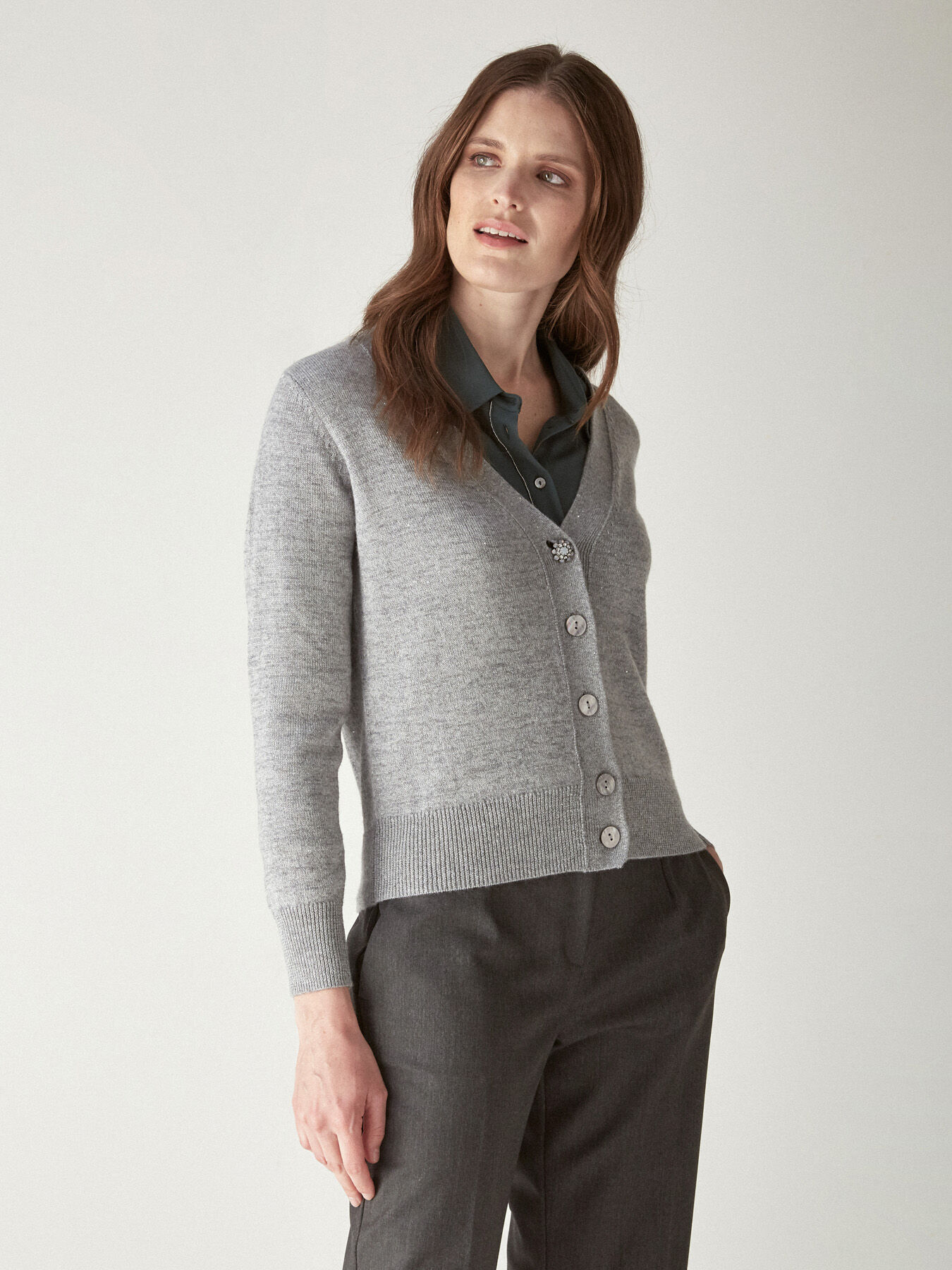 SEQUIN CARDIGAN image number 2