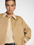 Camisa comprida em gabardine image number 3