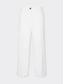 Pantalon cropped en gabardine image number 4