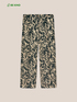 Printed ECOVERO™ viscose trousers image number 4