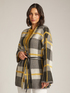 Oversized chequered cardigan image number 2