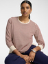 Viscose blend striped sweater image number 0