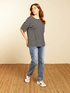 T-shirt a righe image number 0