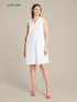 Dress with flared line image number 0