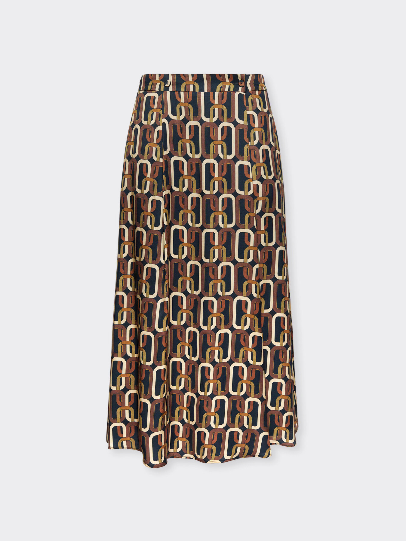 Saia midi estampada image number 4