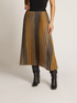 Falda plisada estampada image number 3