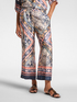 Pantaloni cropped stampati image number 2