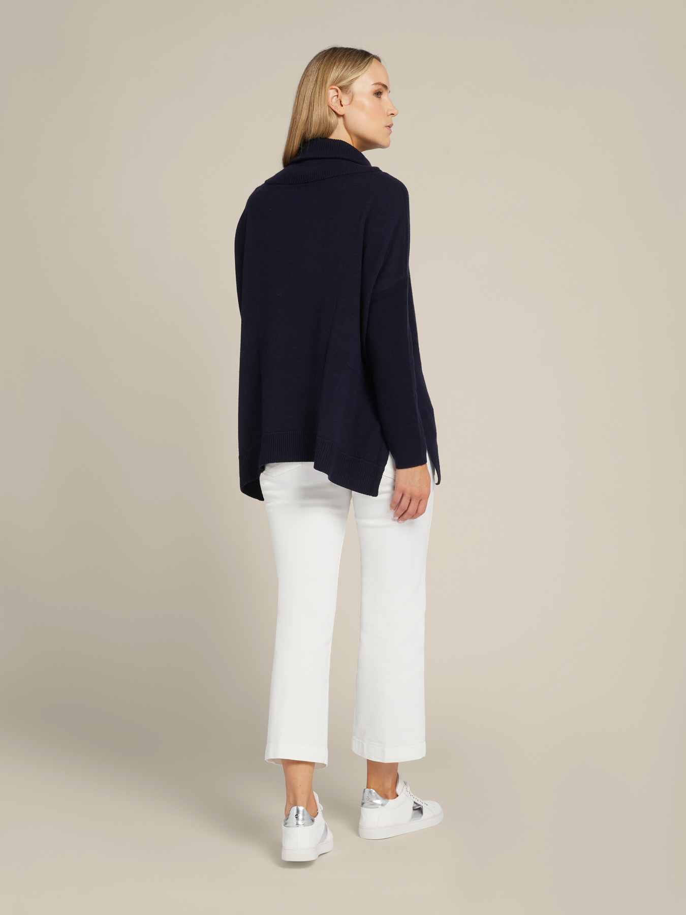 DOMENICA Pull oversize en laine avec manches larges