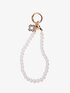 Keychain with pearls and mini Monogram image number 0