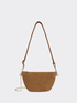 Sac en daim avec bandouli&egrave;re Monogram image number 0