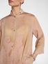 Camicia lunga in organza stampata image number 3