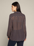 Camicia in georgette stampata image number 1
