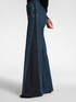 Flare jeans with side inserts image number 3
