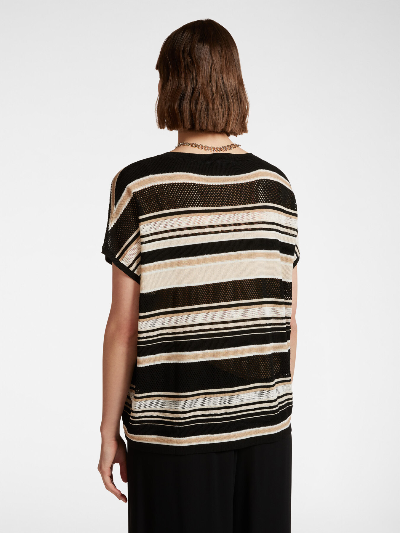 Maglia leggera a righe image number 1