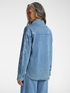 Floral denim shirt image number 1
