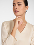 Blusa in raso di viscosa stretch image number 2