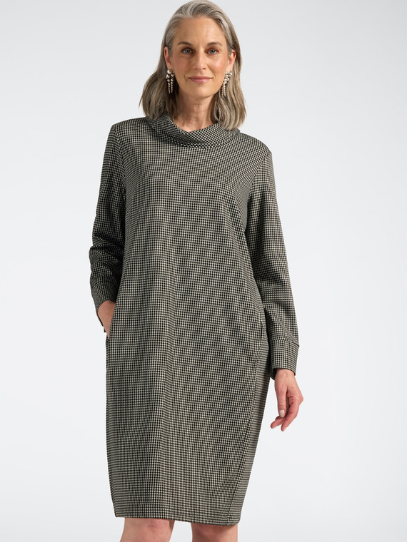 Robe jacquard Vichy