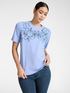 T-shirt &mu;&epsilon; floral &kappa;έ&nu;&tau;&eta;&mu;&alpha; image number 0