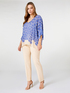 Blusa elegante stampata image number 0